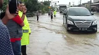 Pemantauan Banjir di Kec Glumpang Tiga-Pidie[@Top Global 5441]