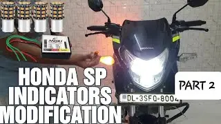 Honda SP 125 Modified!! Flasher installation.