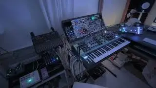 Aurora Borealis | Ambient Evening With Matriarch, Eurorack, Oxi one