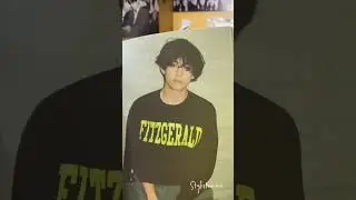 Unboxing Layover album blue version💙 #kpop #bts #btsarmy #taehyung #layover