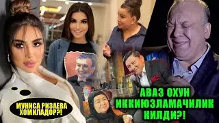 Муниса Ризаева хомиладор Райхон яна фарзандли булди Юлдуз Усманова 20та.. Аваз Охун бизни алдаяпти