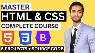 Html & CSS Full Project Course - Beginner to Pro | 6 Projects with Source Code Included