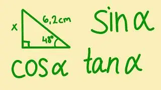 Sin, cos ja tan -juttuja, sivun ja kulman ratkaiseminen suorakulmaisesta kolmiosta