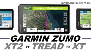 Navigace GARMIN ZUMO XT, XT2 a TREAD