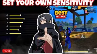 💥 FREE FIRE SET YOUR OWN SENSITIVITY 💯@INSANEDEVIL420