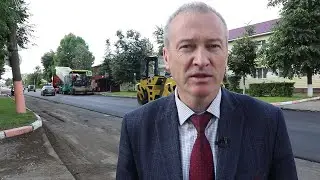Андрей Голиков про ремонт дорог в г.Сухиничи