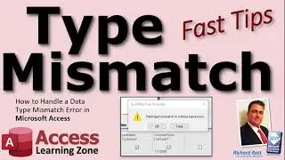 How to Handle Data Type Mismatch Errors in Microsoft Access