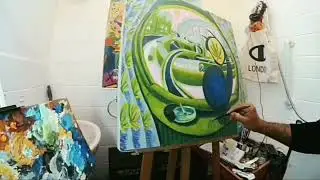 I sped up my painting process - Lewis Floyd Henry Paints.