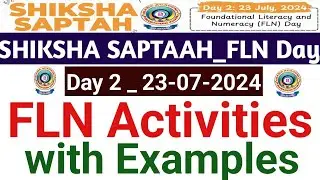 SHIKSHA SAPTAAH DAY 2 FLN ACTIVITIES#FLN DAY#SIKSHA SAPTAAH DAY2#FLN#FLN ACTIVITIES#SIKSHA SAPTAAH#