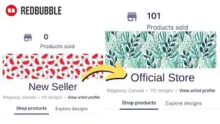 HOW TO CHANGE REDBUBBLE SHOP NAME (QUICK TIP)