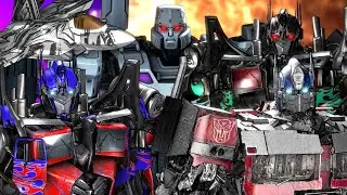 Transformers Vs Animated Fight Scenes! Top 5 Transformers SFM Animation Compilation! @sabercustom