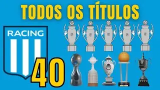 Todos os TÍTULOS da HISTORIA do RACING