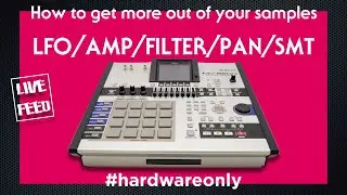 Roland MV: In-depth sampling. Adding LFO/AMP/PAN to your samples