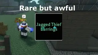Thief Earrings rare, but flawed, so I made a build - roblox Pilgrammed