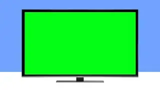 TV Green Screen Video No Copyright || Green Screen TV Background