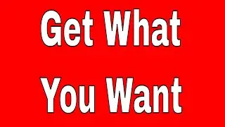 Focus On What You Want, Not What You Don't Want