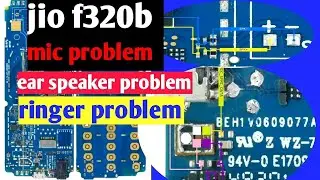 jio f320b mic not work🔥 jio f320b mic problem solution _ringer ear spk problem solve 👍schemetics
