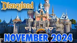 Disneyland Park - November 2024 Walkthrough: Tiana's Bayou Adventure, Hungry Bear & Christmas Cheer!