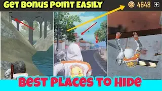 Best Places for Camping/Hiding in Bonus Challenge | Get your Royal Pass So Easily| PUBG MOBILE