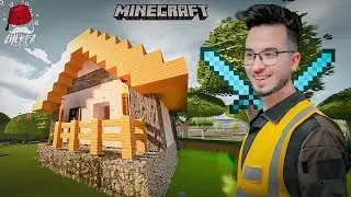 MINECRAFT CHERFA #2 منزلي الجديد في سيرفر الشرفة 🏠