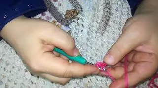 غرزة العمود بدون سلسله (2|2) | اشغال يدويه | تعليم الكروشيه | crochet