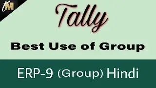 How to use Group in tally erp 9 by Techno mahesh
