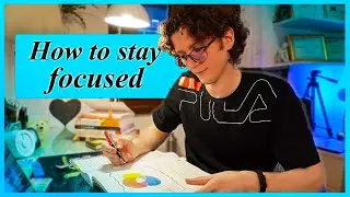 How to Stay Focused for Long Hours of Studying (12-14 Hours) | Quick Study Tips