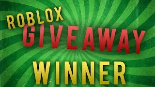 Roblox give away winners!