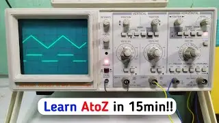 How to use an Oscilloscope (Hindi)