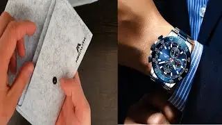 Мужские часы MEGALITH на Aliexpress / Распаковка и обзор посылки из Китая