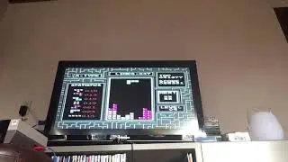 Me playing Tetris