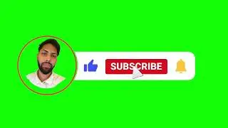 No copyright subscribe Bell 🔔 icone || Sound animation ||Green Screen Subscribe Button ✅ Animate