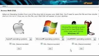 How to use Web Disk in cPanel