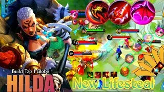 MLBB : Buffed Hilda Critical Damage New Lifesteal - Build Top 1 Global Hilda ~ MLBB 🔥