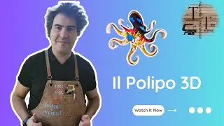 🐙🐙🐙 Il Polipo 3D!!!! The 3D Octopus 🐙🐙🐙🐙