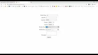 Secure Online Auction System in PHP