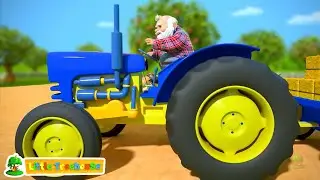 Rodas No Trator Desenho animado e Canção infantil em  Português - Little Treehouse
