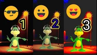 COLOURFUL Frog Dance ,  Frog Dancing 🐸, SB ART KD