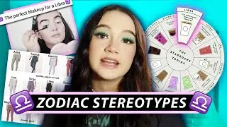 I Try My Zodiac Sign Stereotypes (Outfits, Hair, Makeup, Food, and More) Fiona Frills