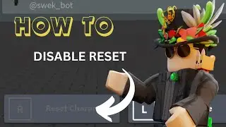 🔥HOW TO DISABLE THE RESET BUTTON IN ROBLOX STUDIO🔨 (VERY EASY) 