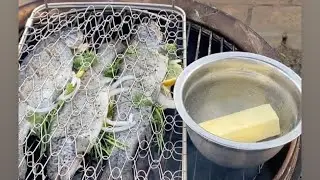 Grilled trout