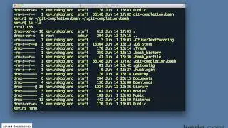 2.05  Installing Git Exploring Git auto completion (Как настроить автозаполнение в git)