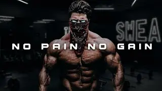 No Pain No Gain [ Iron Blood ] Dark Aggressive Gym Remix - 4k Clips 