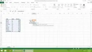 Excel  2013 Tutorial - How to LookUp an Exact Value Based on Any Lookup Column