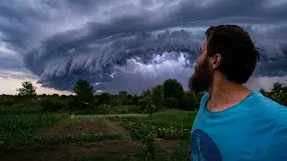 THE MOST TERRIBLE STORM IN THE LIFE OF A HERMIT. Hurricane, rain, wind, squall. June 18. 2020