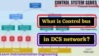 What is Control Bus network in DCS system?