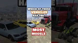 Which Vehicle has the Most Versions?