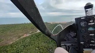 Darwin Gyrocopter fly over West Town
