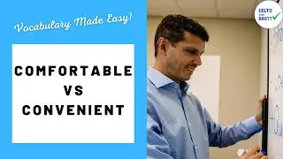 Comfortable vs Convenient - Confusing English Vocabulary Made Simple!