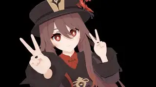 Hu Tao Showcase Attack Animation. ~